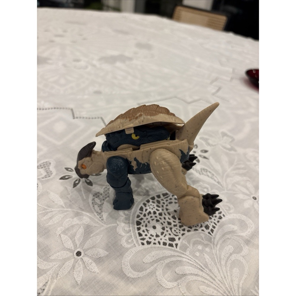 Transforming Mattel Jurassic World‎ Baryonyx & Parasaurolophus Dinosaur Fierce